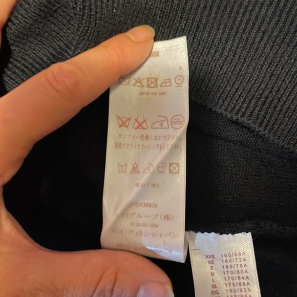 LV silk and wool Louis Vuitton Sweater - Picture 4 of 6